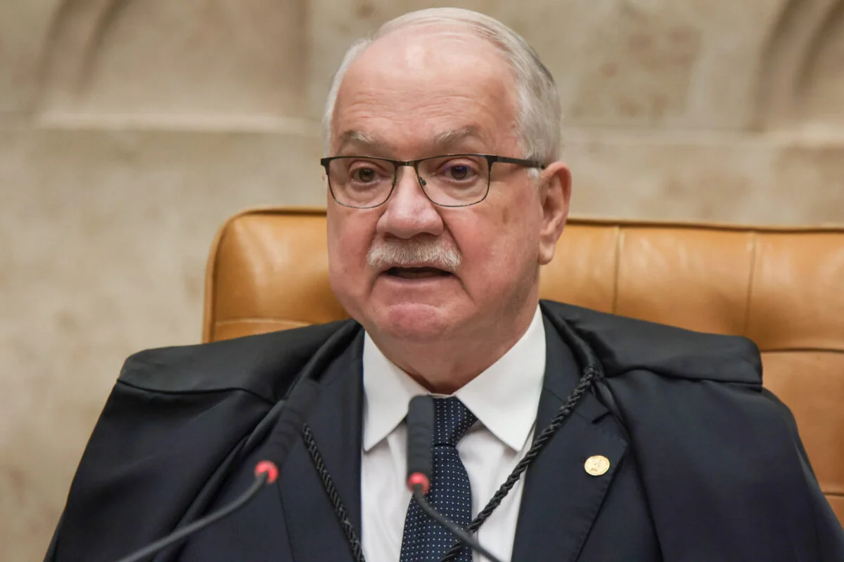 O presidente do STF, ministro Edson Fachin - Metrópoles