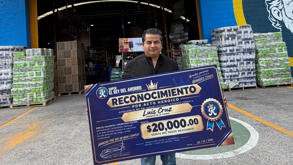 Homem que salvou menina de 3 anos de ser atropelada ganha prêmio da empresa