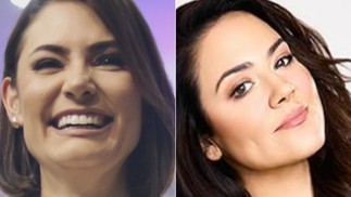 Camille Guaty vive Michelle Bolsonaro em 'Dark Horse' — Foto: Divulgação