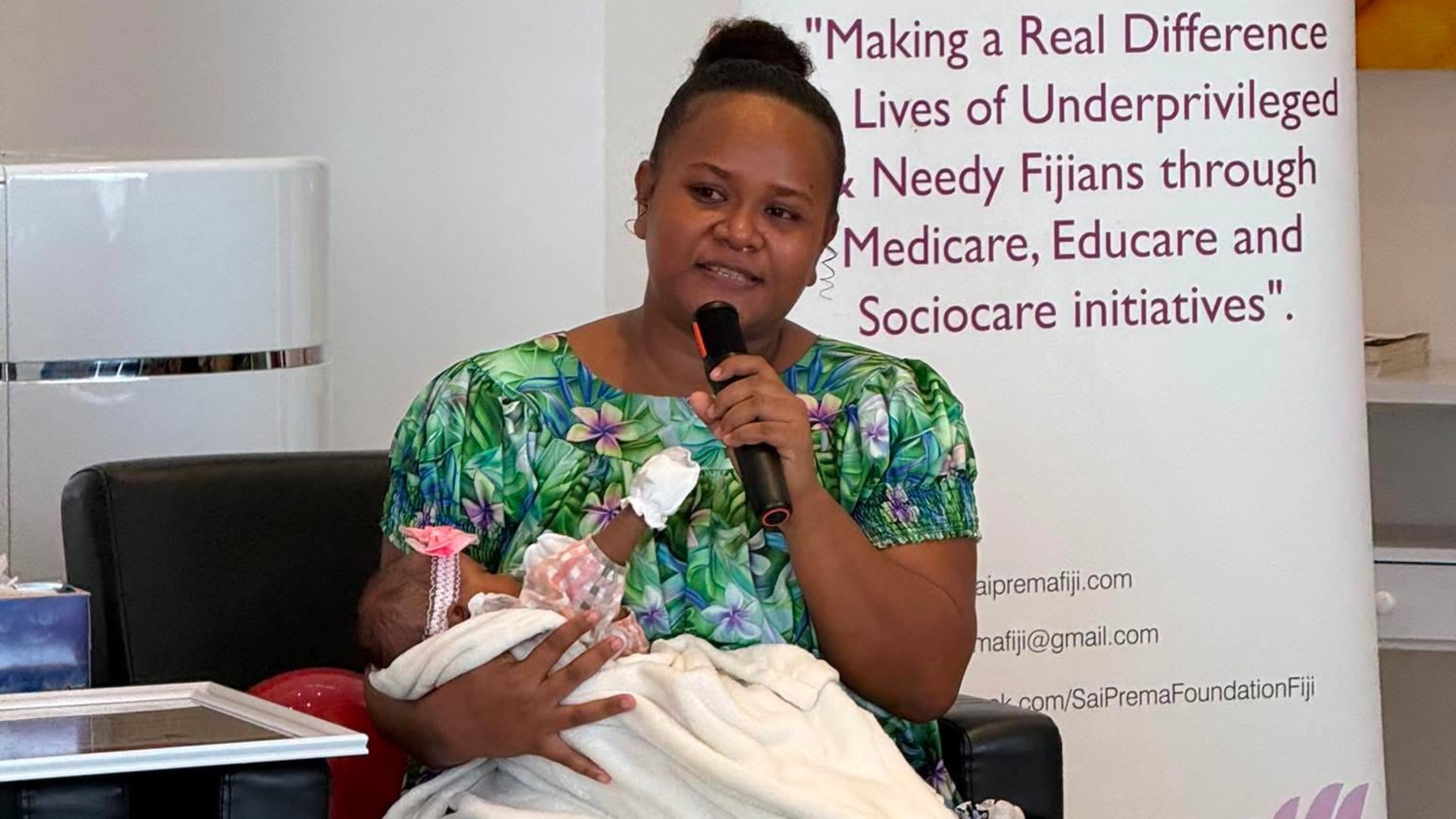 Three-month-old Marina given new hope after heart treatment in Fiji