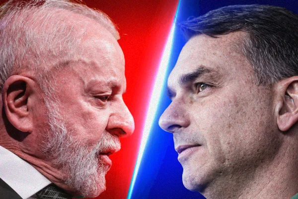 Datafolha: Lula tem 46% e Flávio Bolsonaro marca 44% no 2º turno