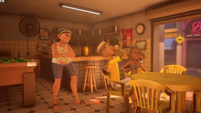 Capote review: uma mesa de bar brasileira transformada em videogame