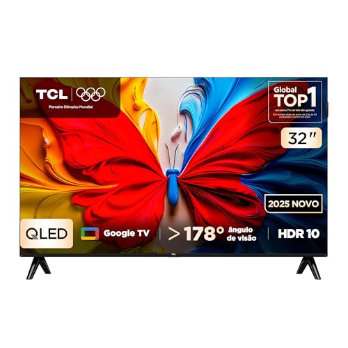 Smart TV TCL 32 FHD QLED S5K Google TV 32S5K