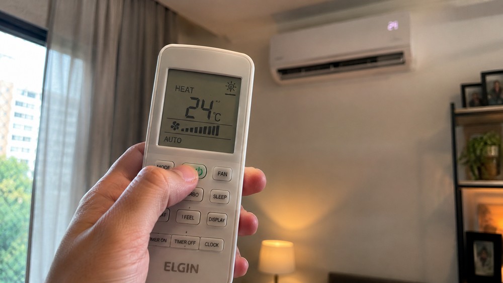 Conheça funções do ar-condicionado que podem te ajudar a enfrentar o frio sem você saber — Foto: Arte/TechTudo