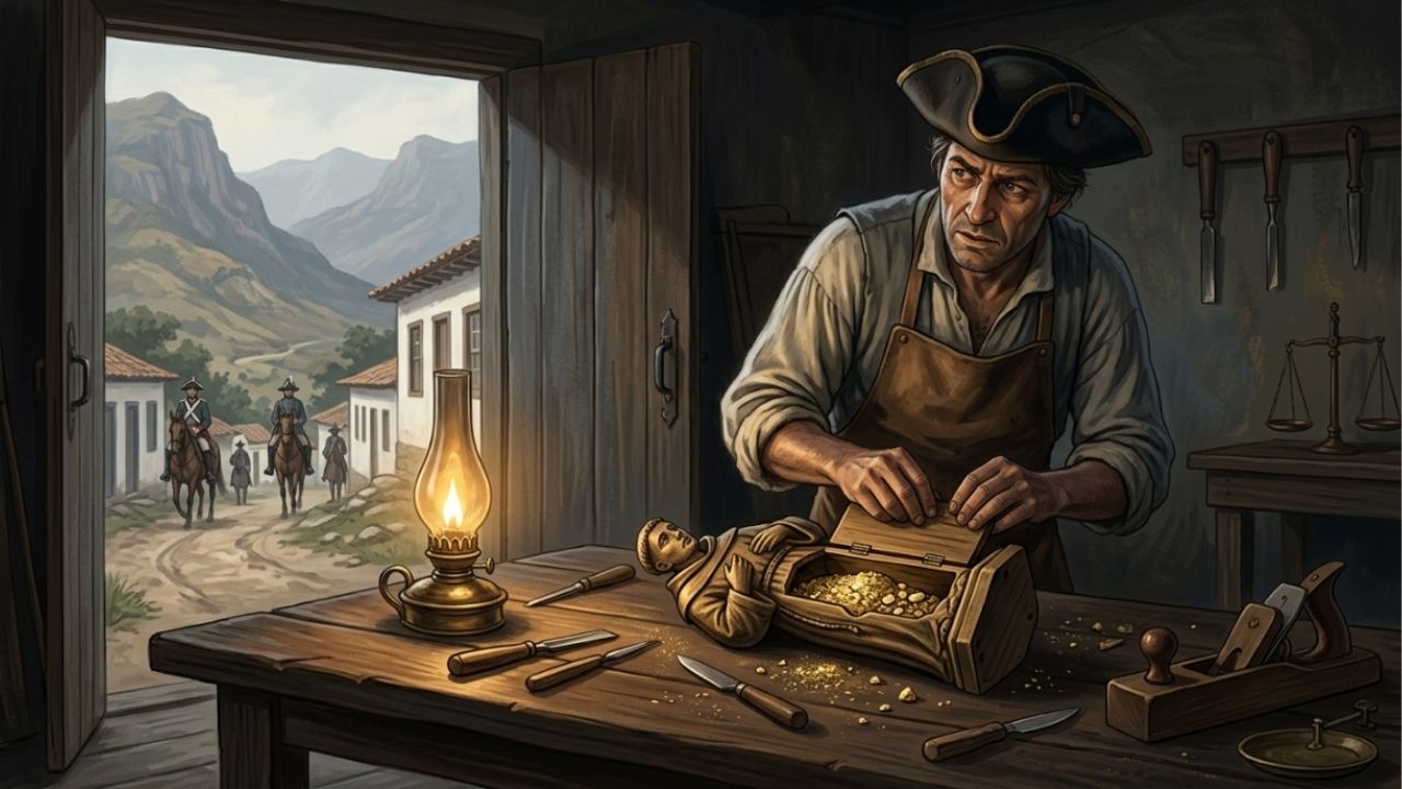 De onde vem o ditado “santo do pau oco”? A origem é no contrabando de ouro no Brasil Colonial e não tem nada a ver com a qualidade da madeira das esculturas