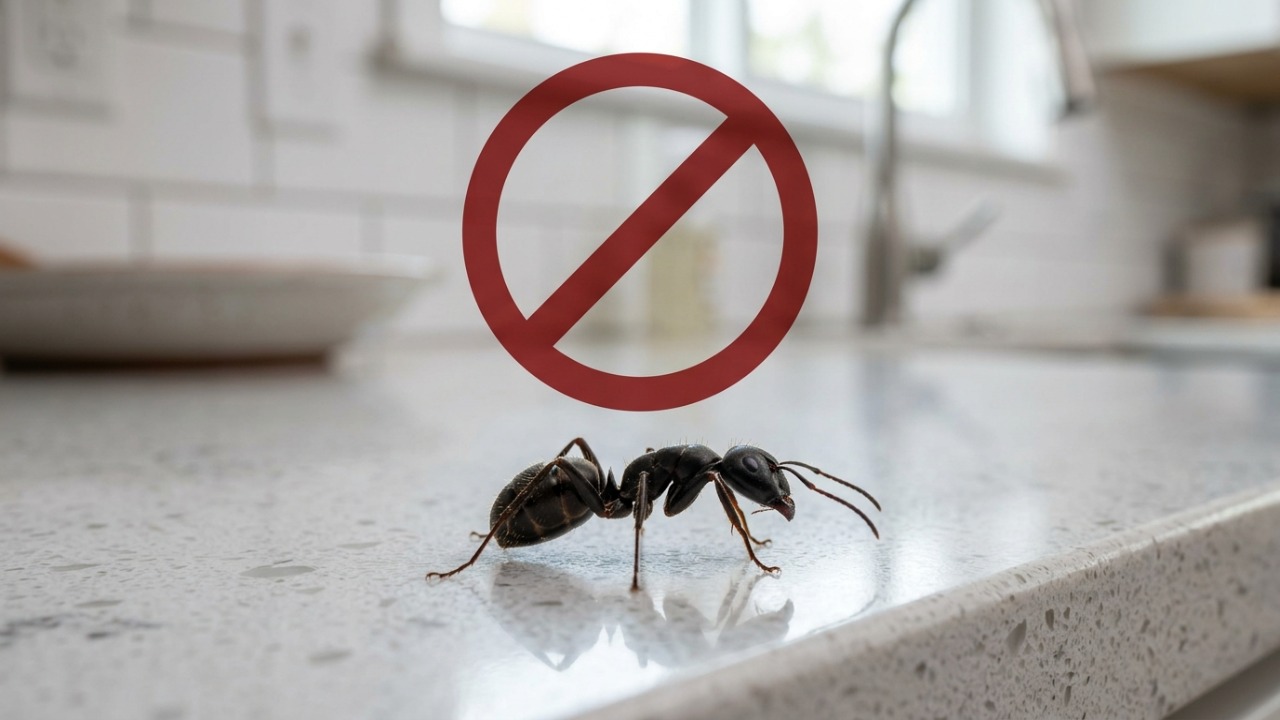 Especialistas em entomologia doméstica concordam: “A melhor maneira de eliminar formigas dentro de casa não é usando spray inseticida, mas colocando iscas que as operárias carregam até o ninho.”