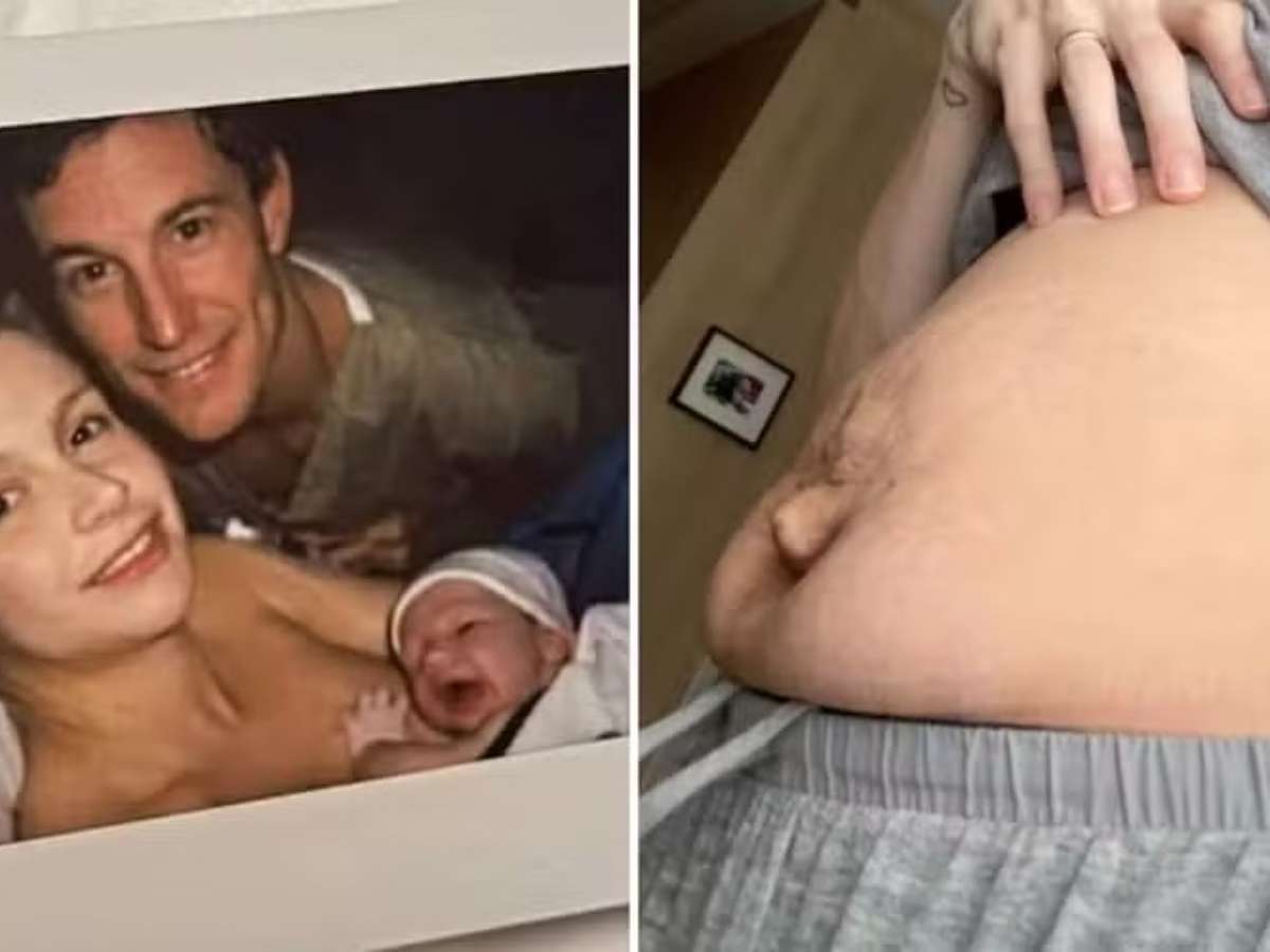 Isa Scherer exibe barriga e fala sobre mudanças no corpo após segunda gestação: 'Zoado'