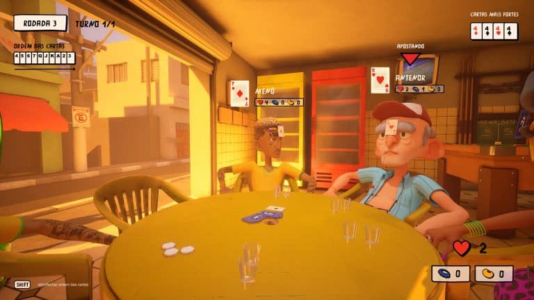 Capote review: uma mesa de bar brasileira transformada em videogame