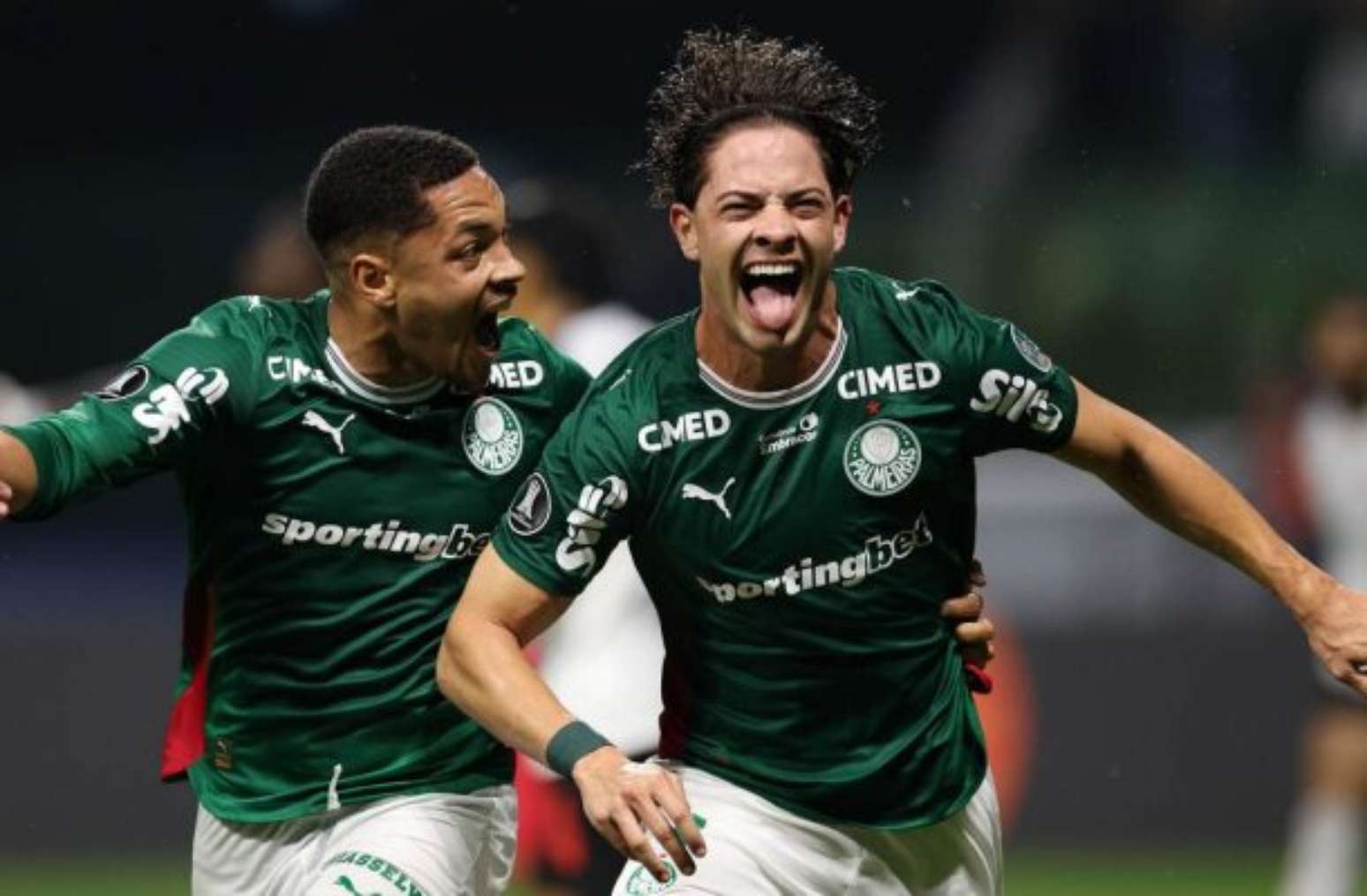 Foto: Cesar Greco / Palmeiras - Legenda: Giay foi decisivo para o Palmeiras no confronto com a LDU / Jogada10